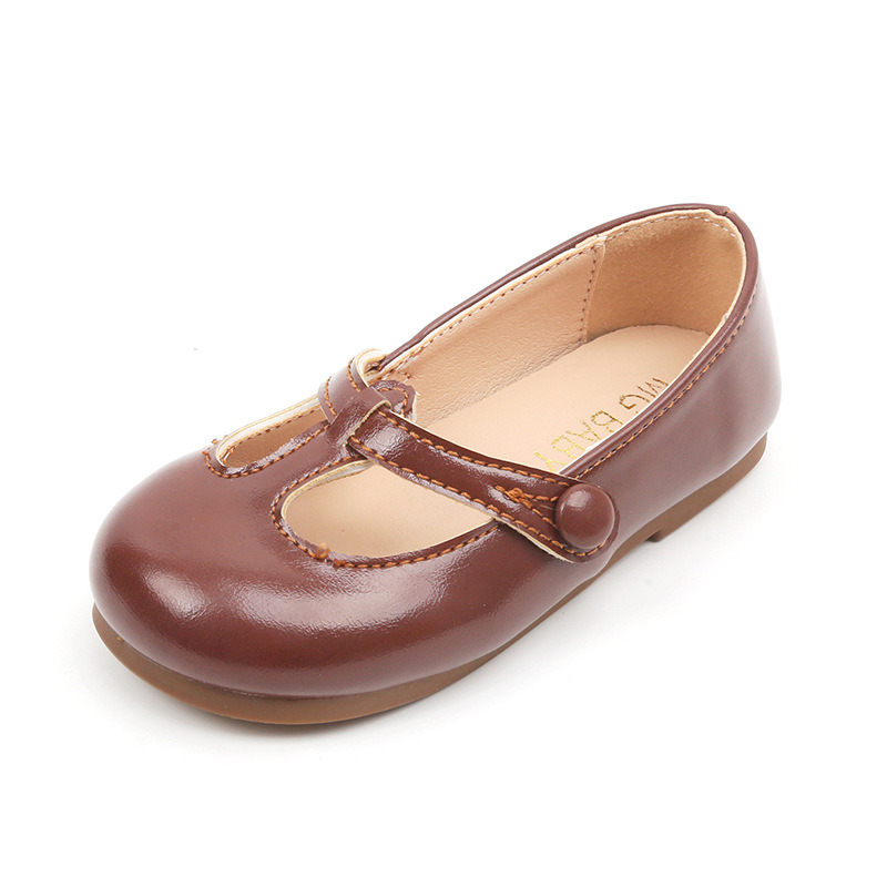 Mädchen Leder Mary Janes Für Den Herbst Kinderschuhe Elegant_voghion.com