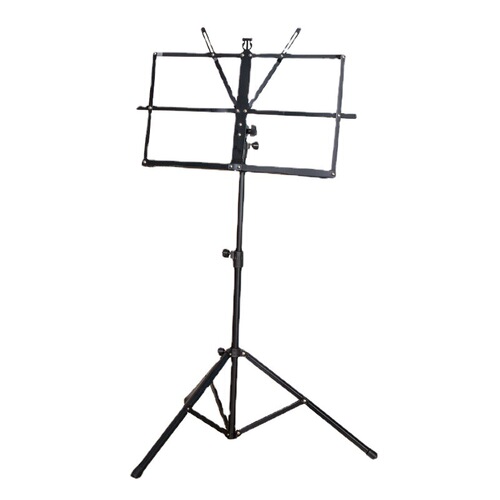 Guitar music stand with waterproof bag, adjustable and foldable music stand for violin, erhu, guzheng, saxophone, conductor's music stand