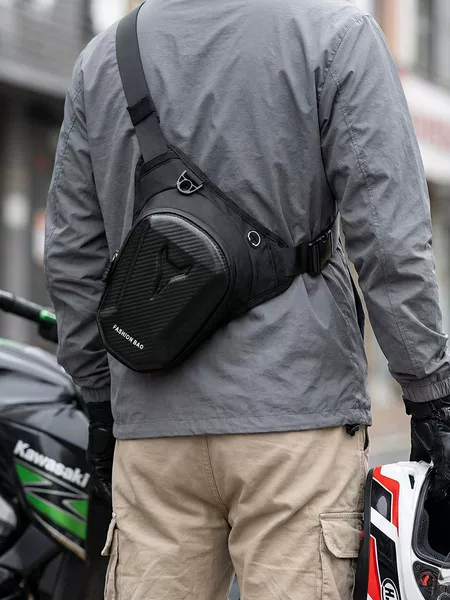 Cross-border men's cycling motorcycle multifunctional tactical leg bag, waterproof leg strap waist bag, outdoor crossbody bag