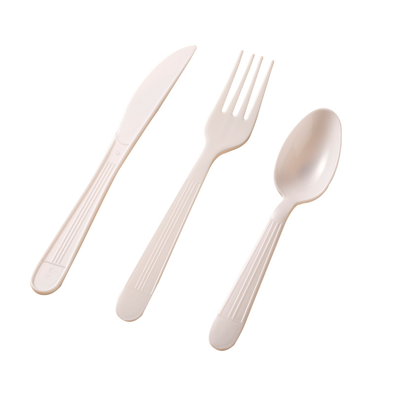 Personalizado desechable PP cuchillo y tenedor cuchara de yogur cuchara de comida rápida cuchara de plástico cuchillo y tenedor cuchara de fruta