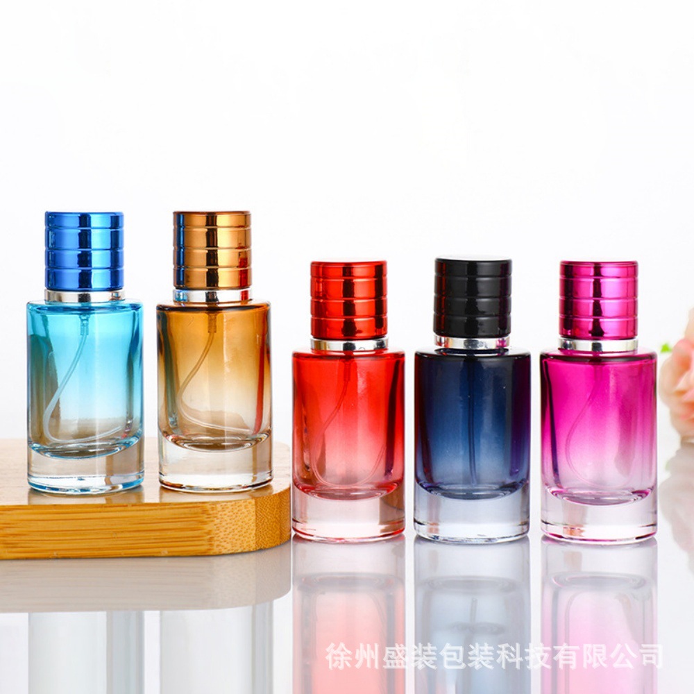 批发透明玻璃香水分装瓶30ml50ml高端香水瓶便携细雾喷瓶空瓶子