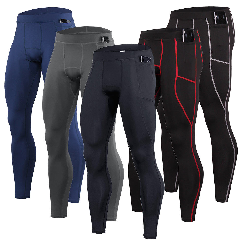 Summer sports fitness pants men's runnin...