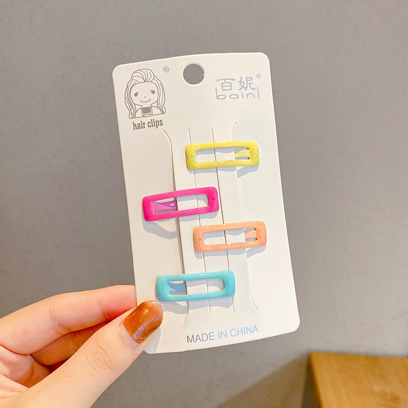 Sweet girl star clip para el cabello 2025 nuevo clip para el cabello de bebés femininos clip para el cabello lateral clip para el cabello de color