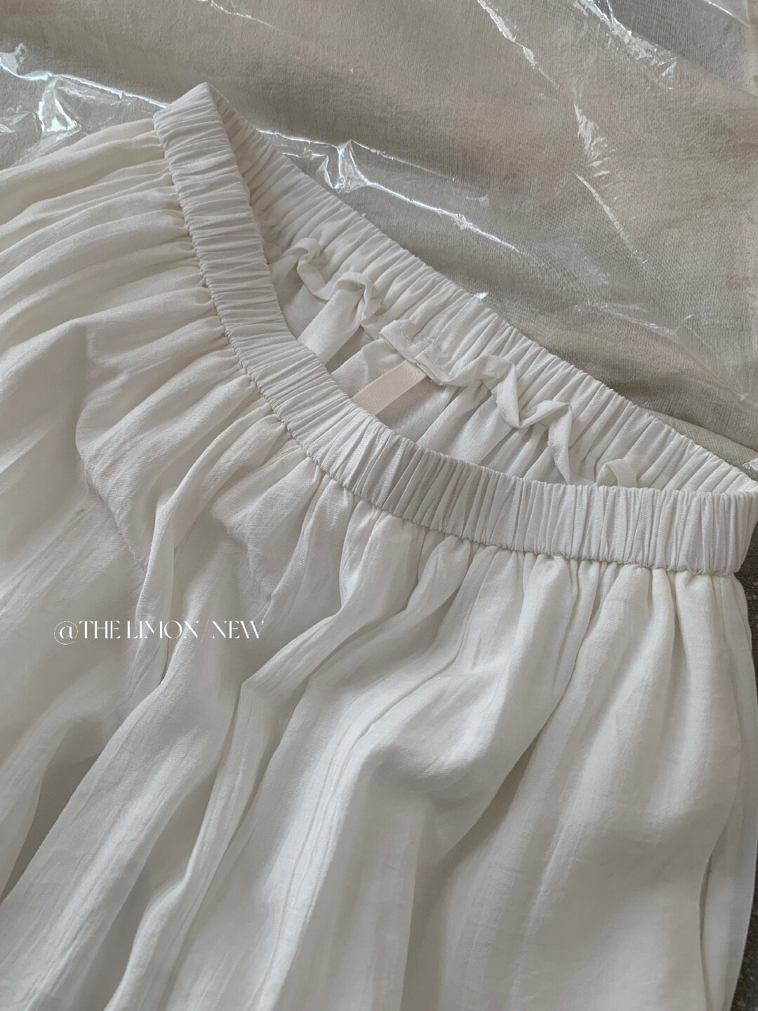 Quần culottes nữ ống rộng cạp cao dáng lười mùa hè 2026 — Thẻ nông, màu đen, màu hồng, màu cam chi tiết 9
