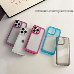 ins簡約透明太空殼適用14promax蘋果13手機殼iPhone12硅膠15pro軟