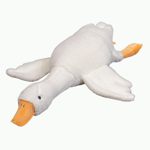 Internet celebrity big white goose doll plush doll sleeping pillow comfort doll children's gift doll big white goose