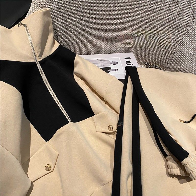 Women's Clothing suits for women autumn and winter 2024 new style fashion temperament leisure sweater wide leg pants two piece suit trend_voghion.com