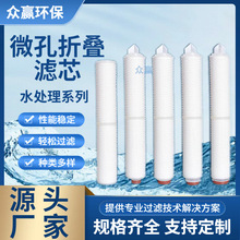 众赢环保水滤芯系列聚丙烯折叠膜滤芯厂家直销