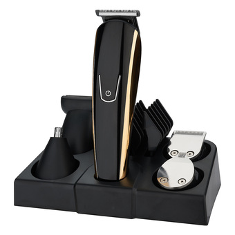 家用电动理发器套装5合1多功能电推剪跨境批发胡须修剪电推子