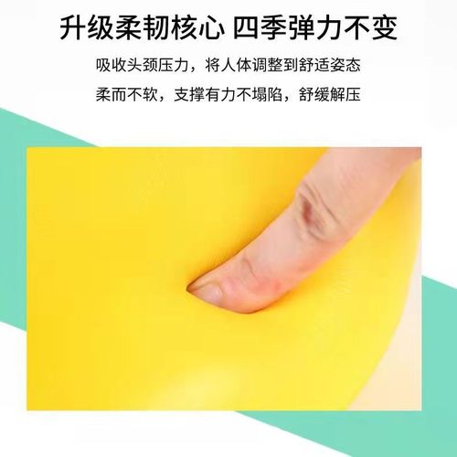 Neck Pillow Repair Anti-Neck Traction Physiological Curve Corrector for Sleeping Fructus Aurantii Memory Support Cushion