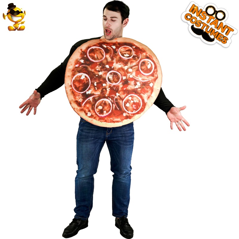 Ropa de fiesta de Halloween Cosplay traje etapa traje rendimiento traje mascarada parodia pizza traje image 3