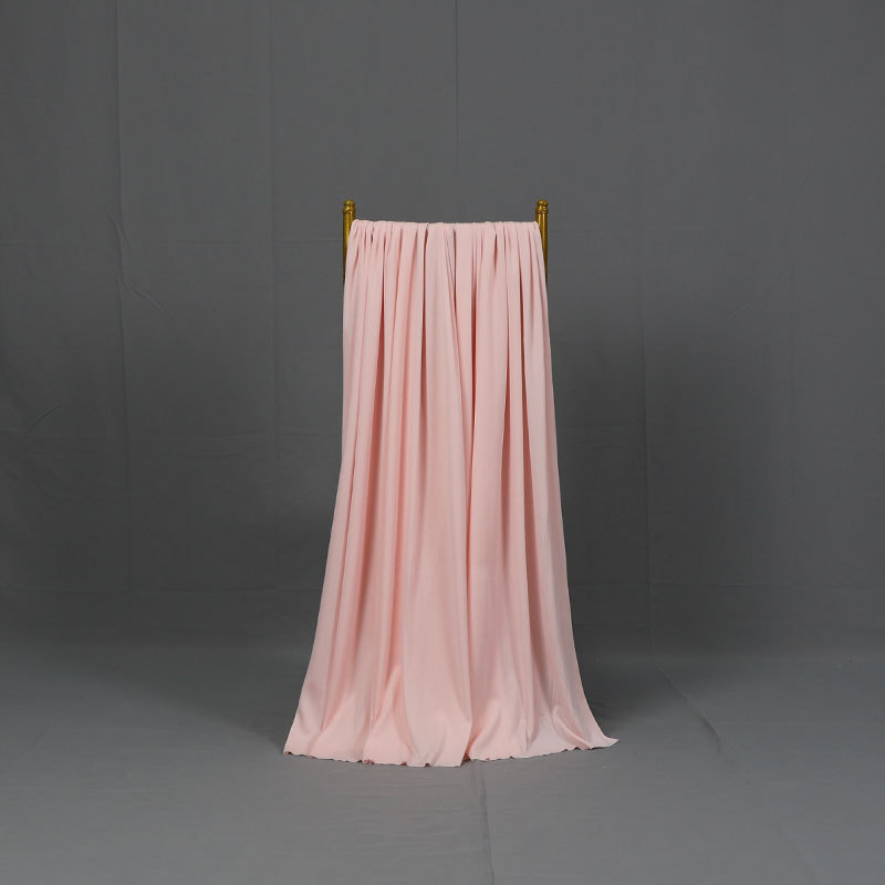 Arco de boda decoración gasa tela elástica seda leche escenario de boda techo cortina banquete de compromiso diseño de fondo