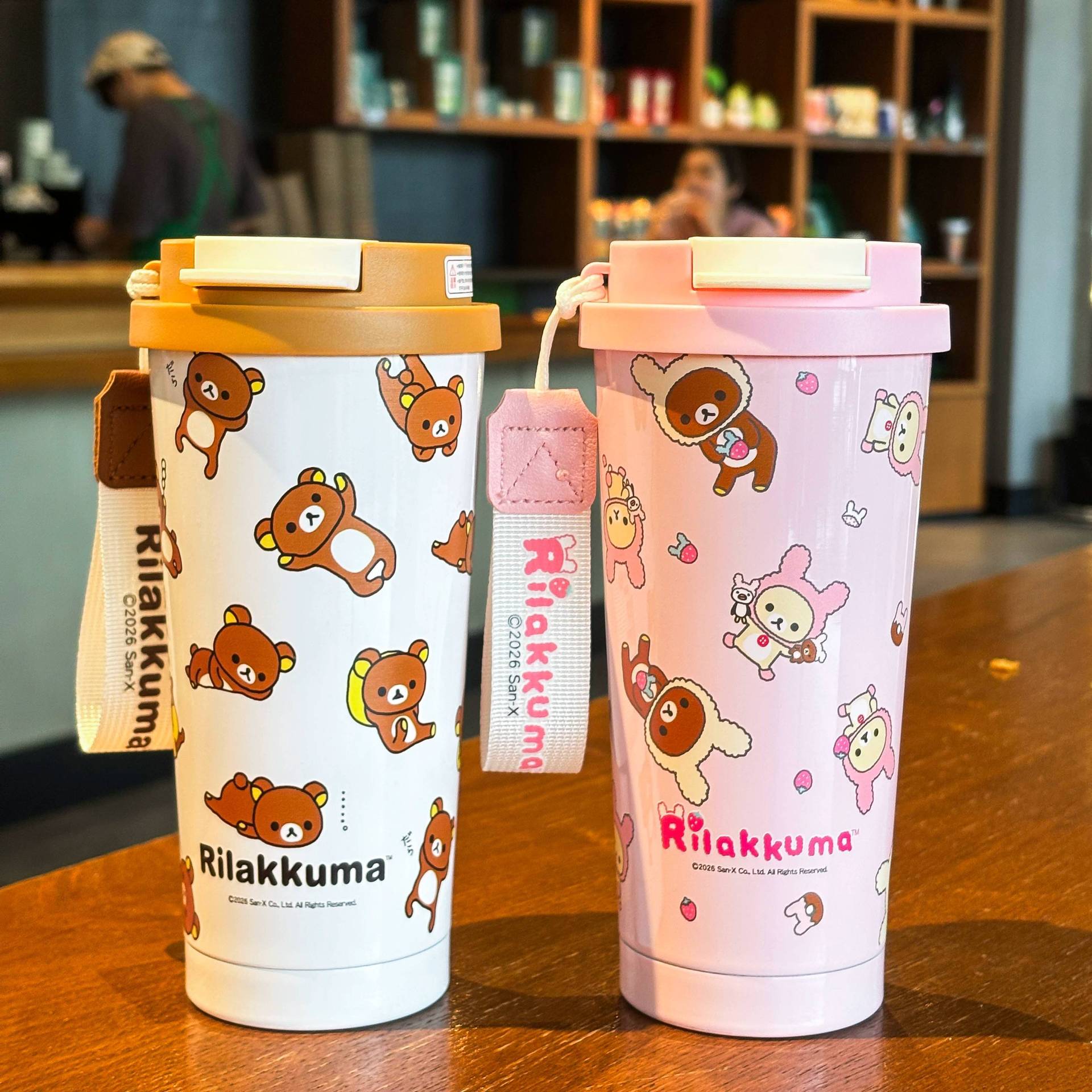 Auténtico relajado oso 2026 nuevo tipo de taza de agua para chicas de alto valor 316 taza de café de oficina de acero inoxidable