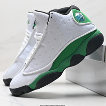 跨境AJ13代复古中帮文化休闲运动篮球鞋乔13猫眼碳纤维板球鞋潮鞋