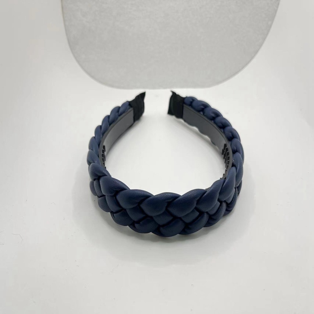 辫子皮质发箍 (3)