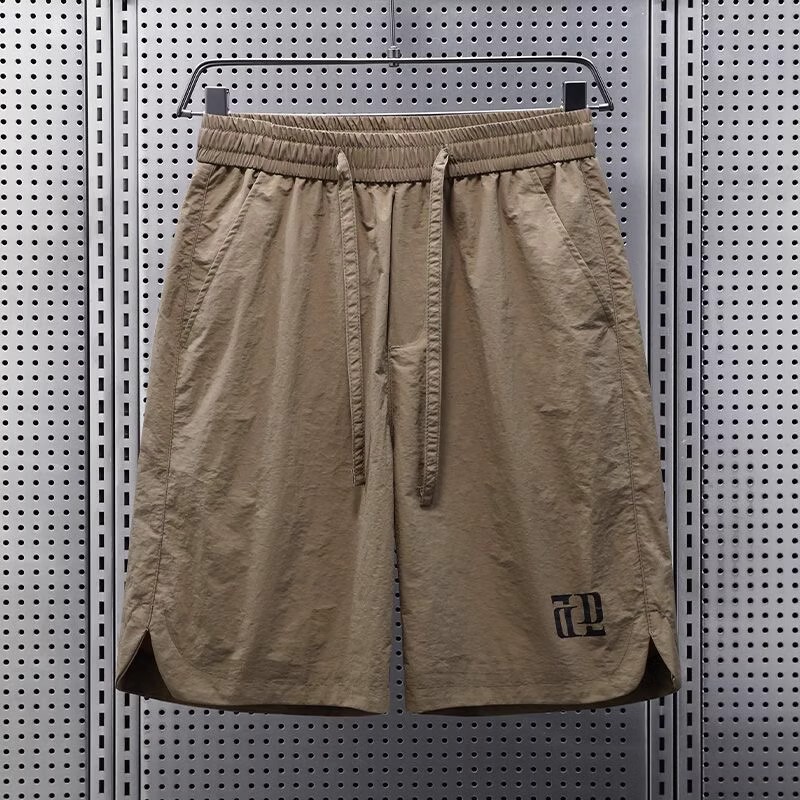 Men's Summer Thin Sports Shorts 2025 New Style Cool Straight Loose Casual Pants Ice Silk Quick-Dry Five-Point Shorts Men's Summer Thin Sports Shorts 2025 New Style Cool Straight Loose Casual Pants Ice Silk Quick-Dry Five-Point Shorts