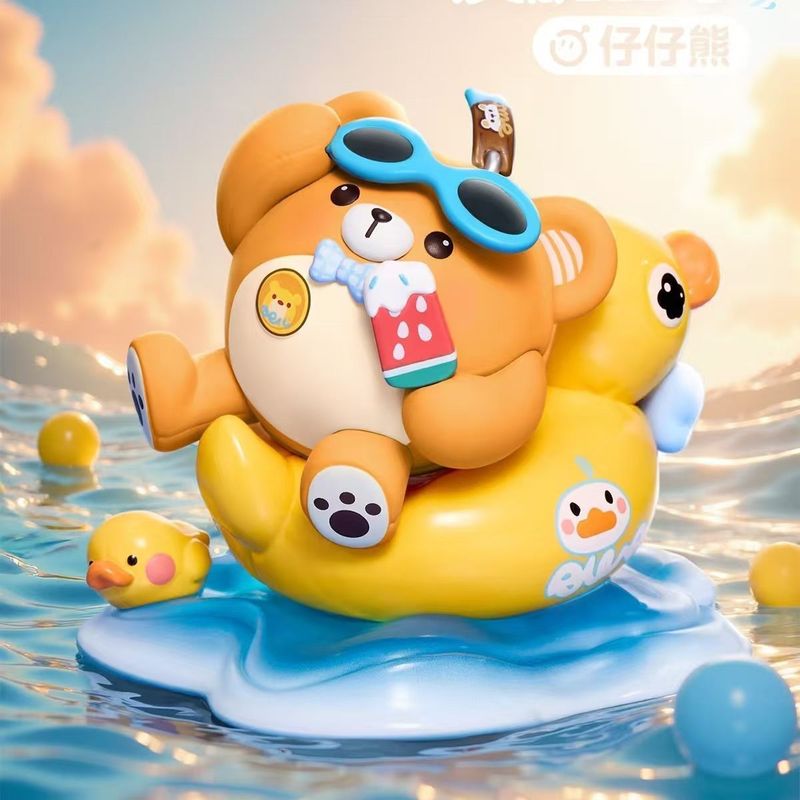 新品卡通蛋仔派对系列盲盒假日海岸线手办公仔游戏潮玩玩具礼物|undefined