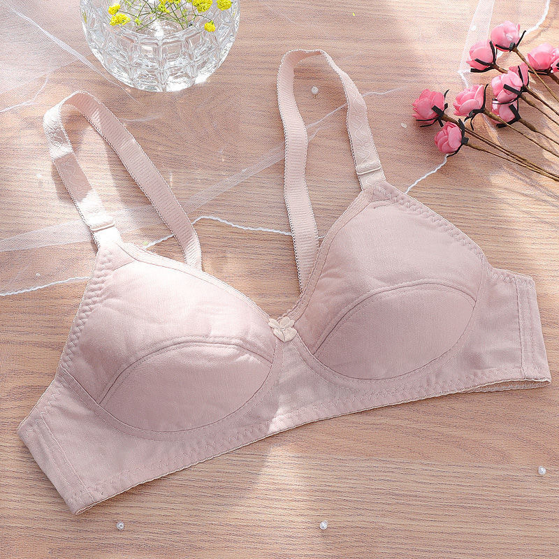 Dezhuli 2828 underwear for middle-aged and elderly people without steel ring thin comfortable mother bra soft two-row buckle Dezhuli 2828 underwear for middle-aged and elderly people without steel ring thin comfortable mother bra soft two-row buckle
