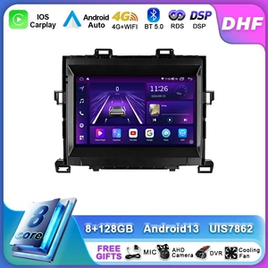 Toyota Alphard 11-14 modelləri üçün Naviqasiya Gps Arxa Görüntü Carplay Ips