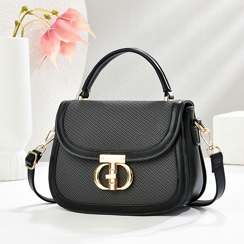 Bolso de moda 2025 nuevo bolso de moda de color contraste bolso de hombro casual bolso de textura bolsas