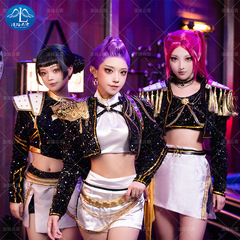 亚马逊爆款现货猎魔女团K-POP打歌服米拉cos服佐伊鲁米高品质服装