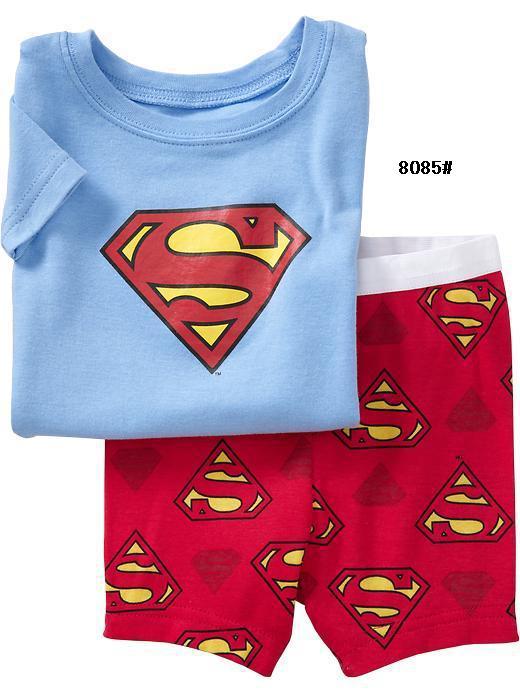 3-8 Short Sleeve Superman