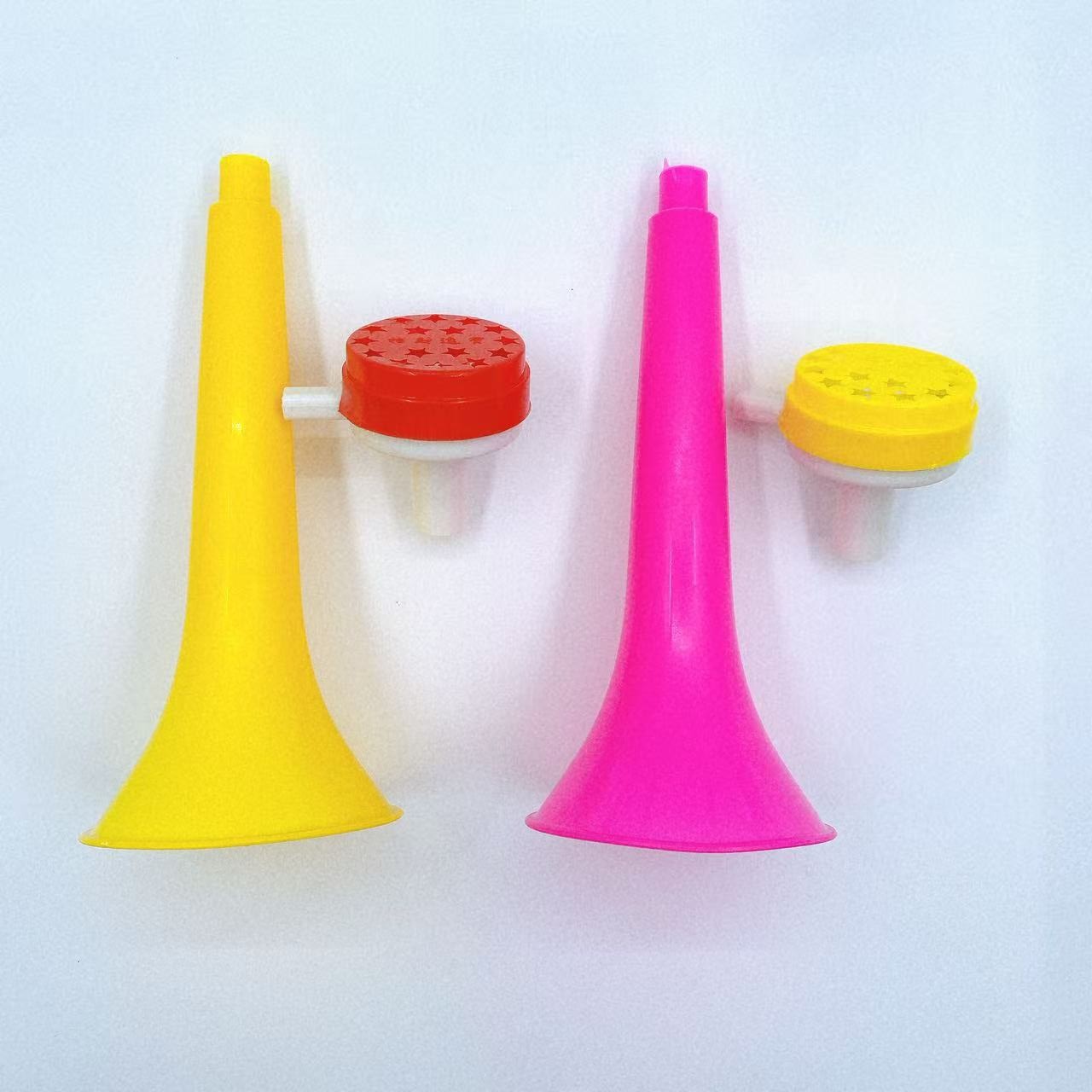 Bocina de animación una sección de bocina pequeña 23 cm juego de instrumentos de soplo de refuerzo accesorios juguetes de plástico 1 lote de yuanes image 4
