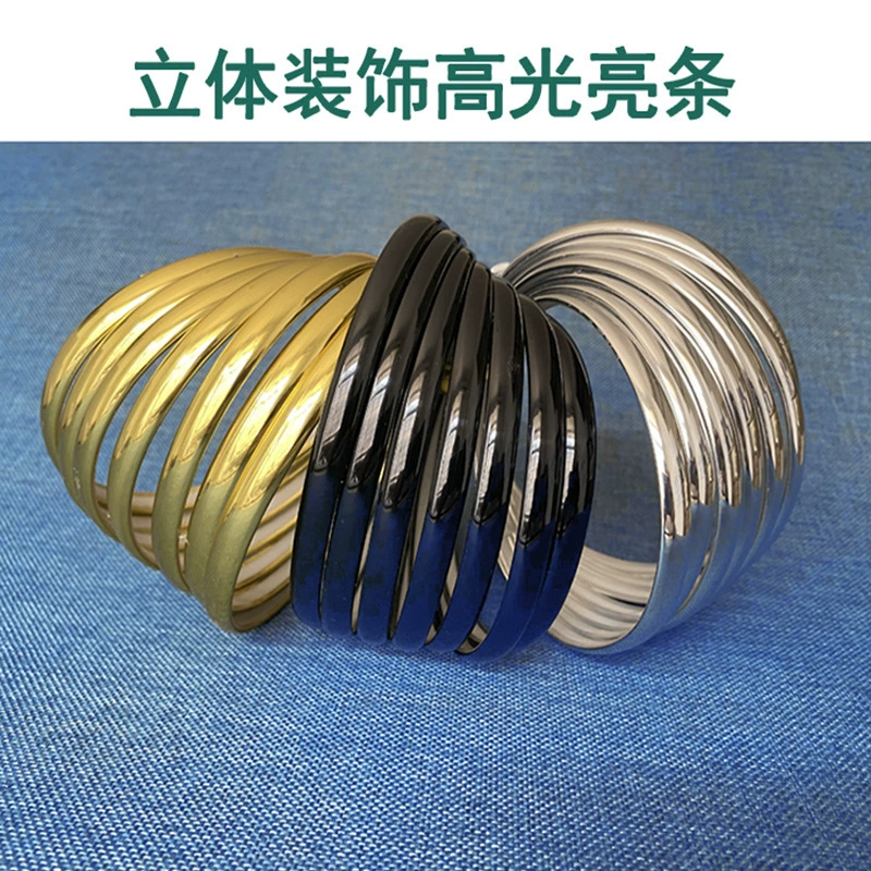 Легкая Роскошная настенная ткань Мягкая сумка Текстуры Декоративная полоса Настенная панель с высокой светящейся полосой Самоклеящаяся ПВХ Яркая золотая полоса Водонепроницаемая красивая строчка