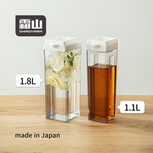 日本霜山进口冷水壶耐高温冰箱凉水壶冷泡壶瓶夏季大容量水杯