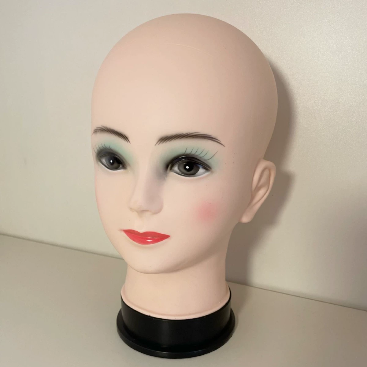 Wig cap, stand, rubber mannequin head
