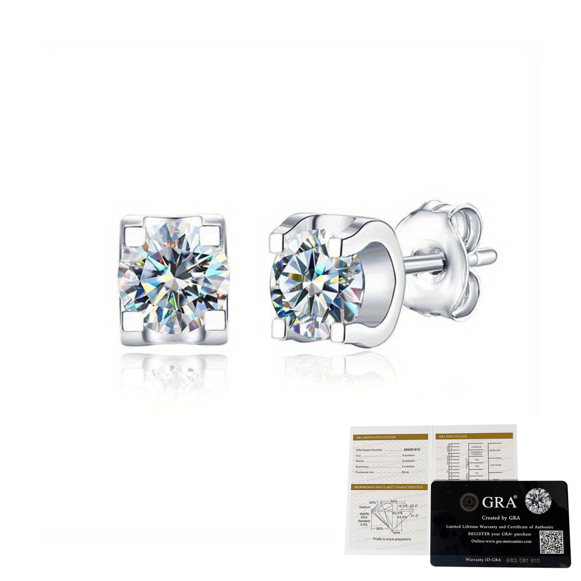 모이사나이트(상품+인증서)