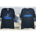 7791CH (DTG Print) Washed Black