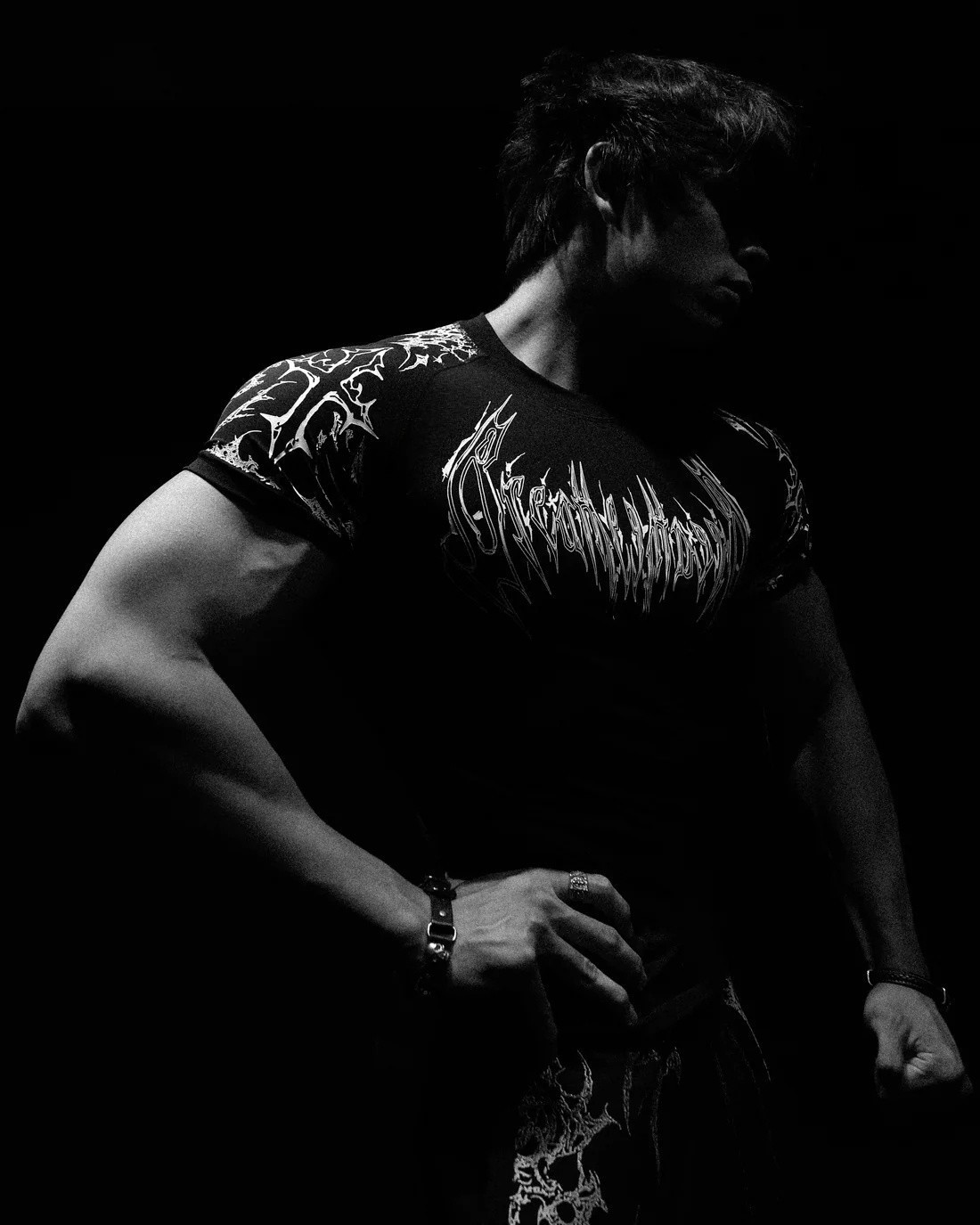 2026 Breathedivinity American Dark Style Sports Fitness Men's T-Shirt Quick-Dry Stretch Tight-Fitting Shirt 008_viptrois.com
