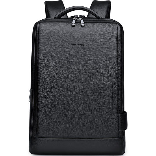 Emperor Paul leather backpack men's multi-functional backpack business casual men's first layer cowhide computer bag wholesale