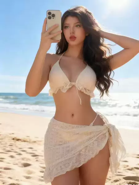 European and American Cross-Border New Sexy Bikini Mesh Three-Piece Bikini Tether Amazon Hot Swimsuit