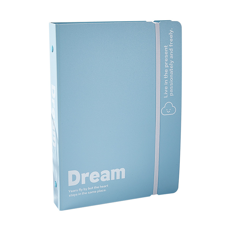 Cuaderno de mano simple pequeño y fresco de alto valor de la cara del estudiante desmontable cuaderno de lectura de hoja