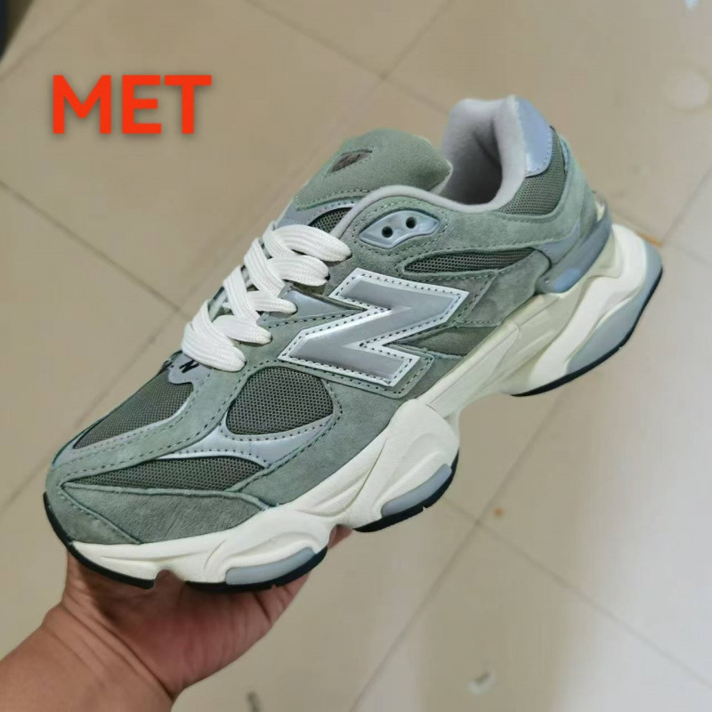 New Balance NB9060 zapatos de corrida retrógrados para hombres y mujeres con alta transpiración a prueba de agua.