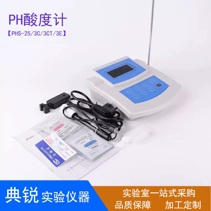 Youke PHS-25/3C Портативный детектор Настольный Измеритель pH Тестер Настольный Измеритель PH