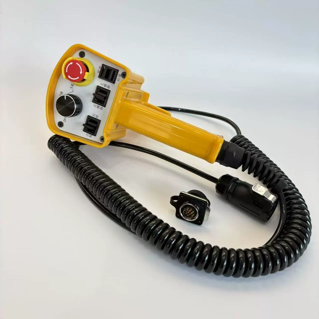 Укладчик робот беспилотный вилочный погрузчик портативный контроллер Проводной ручка управления ручка управления коробка ручка переключатель управления