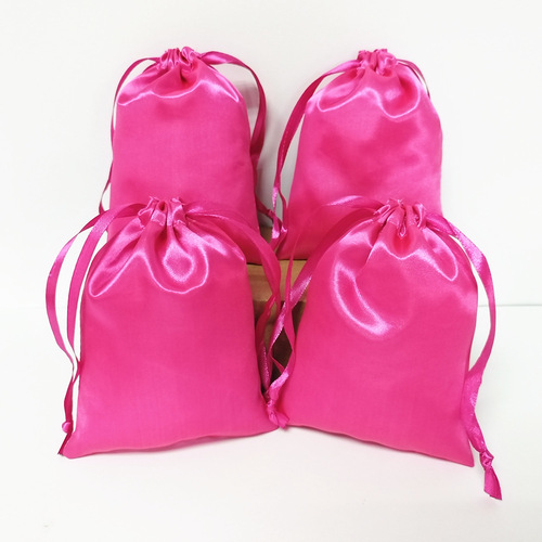 Satin bag, silk bag, wig dust bag