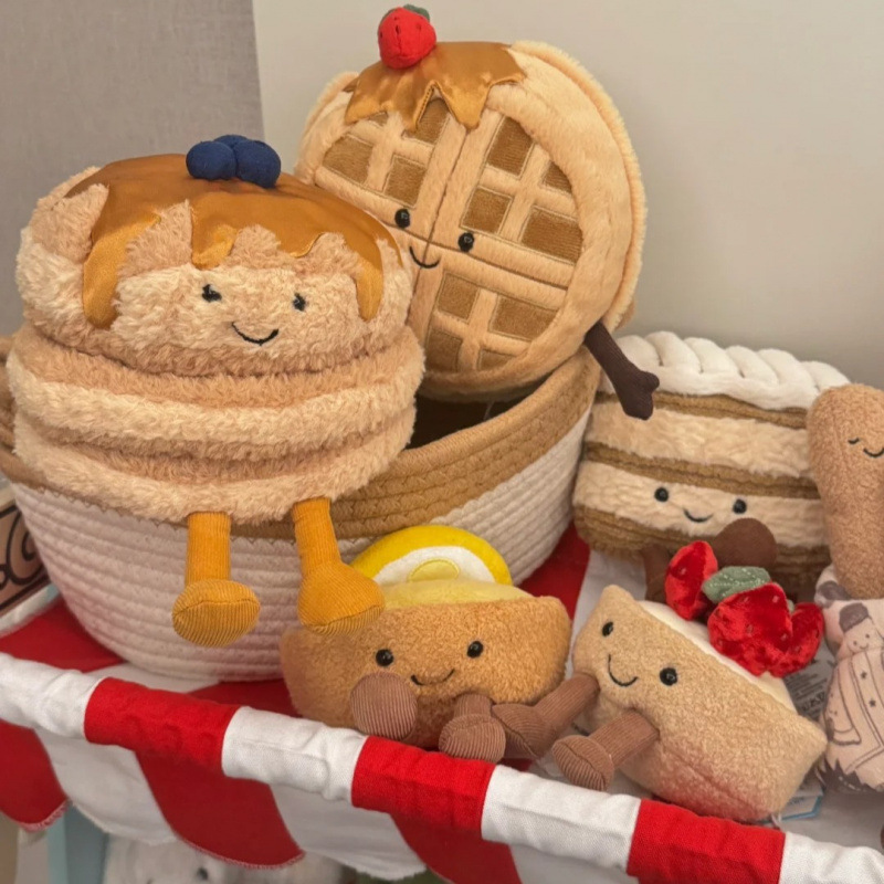 Mini colección de muñecas de pastel divertidas muñecas de postre muñecas creativas simulación juguetes de peluche