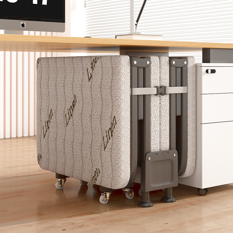 Cama plegable, pausa para el almuerzo en la oficina, horas extras, cama de marcha individual multifuncional, dormitorio, cama supletoria en el hotel, cama de acompañamiento en el hospital