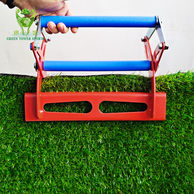 假草足球场草皮足球场人工草坪施工工具，草坪夹钳