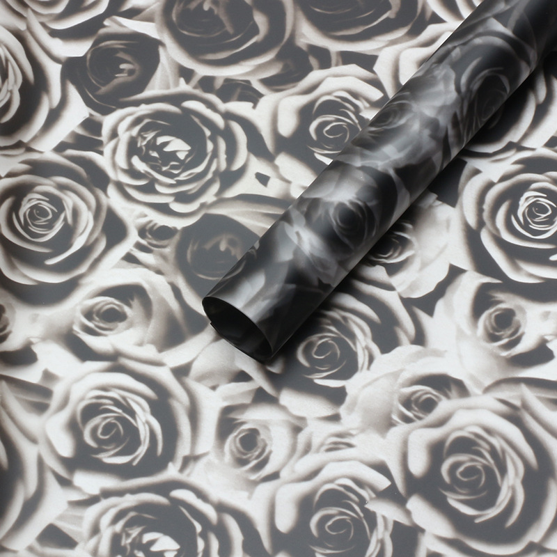 Huaxi Rose Beauty Papel de embalaje de flores Papel mate Arte floral del día de San Valentín Material de embalaje de flores Florería Papel de embalaje de flores