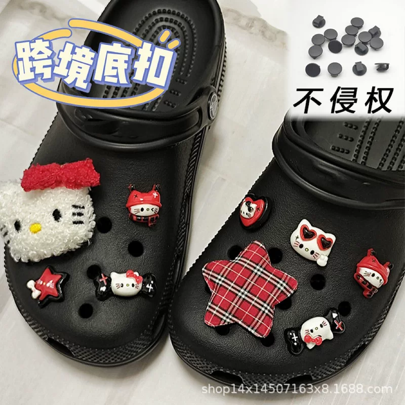 Пряжка/аксессуар Hello Kitty, красный аксессуар