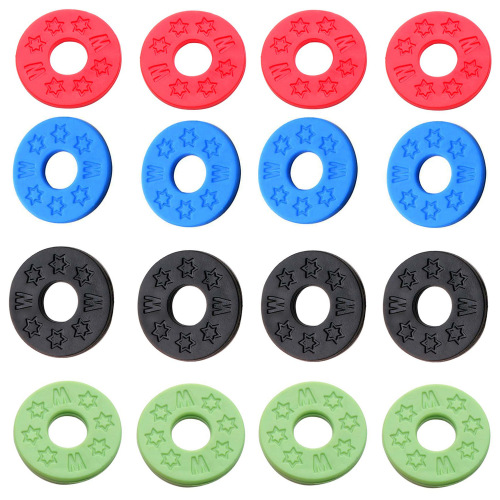 Guitar strap buckle gasket Electric guitar strap lock gasket Guitar tail buckle silicone gasket