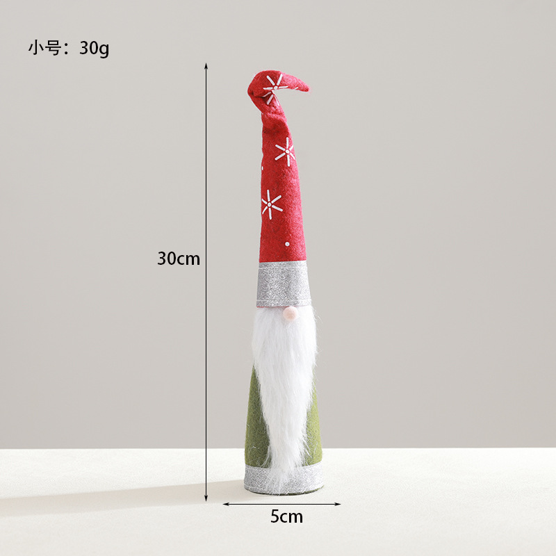 Nuevos productos transfronterizos creativos de Navidad sin cara decoración de escritorio decoración de navidad accesorios