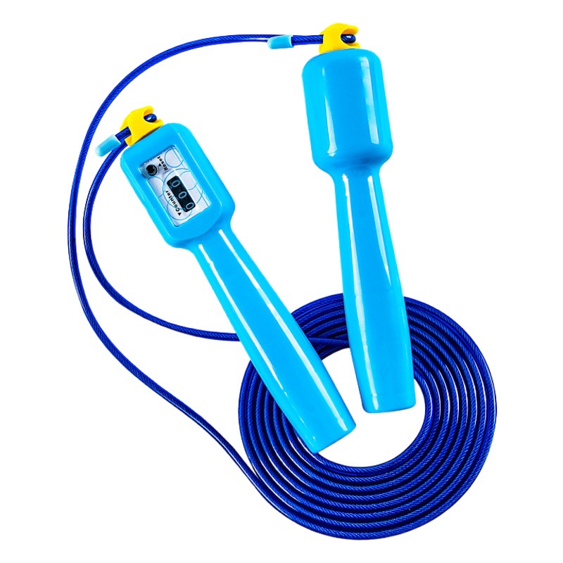 6530 estudiante senior examen de entrada de la escuela secundaria saltar cuerda prueba de entrenamiento deportivo saltar cuerda de alambre cuerda de saltar cuerda de alta velocidad longitud ajustable