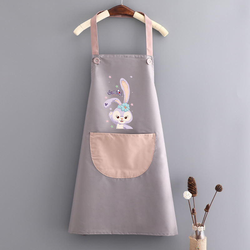 Halter pescoço impermeável Xingdai coelho roxo cinza rosa bolso