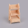 Light wood -colored shelf